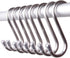 GCA 10 Pack 304 Stainless Steel Heavy-Duty S Shaped Hooks Kitchen Pot Pan Hanger Clothes Storage Rack...