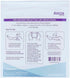 Areza Medical - Silicone Foam with Super-Absorbent Layer - Wound Dressing - Waterproof - with Silicone Adhesive Border - Sterile - 6" x 6" - 5 PCS...