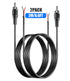 RCA to Bare Wire Speaker Cable 2 Pack,Speaker Bare Wire Cables to RCA Plugs Adapter Repair Speaker Cord for Speakers Amplifier Audio Video AV Rece...