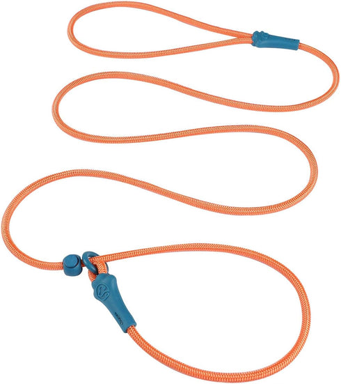 No Pull Dog Leash Slip Lead Dog Leash Dog Leash for Small Medium Large Dogs 6Ft 8 Colors Classic Dog Leash Dog Rope (Orange)...