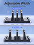Vaydeer Vertical Laptop Stand for Desk, Dual Slots Plastic Laptop Holder with Space Saving 4-in-1 Design, Adjustable Laptop Stand Supports MacBook...
