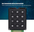 3x4 Mini Universal Keypad Module for Single Chip Microcontroller, 12 Keys Portable External Keypad, Numeric Keypad Module for Projector Controller...