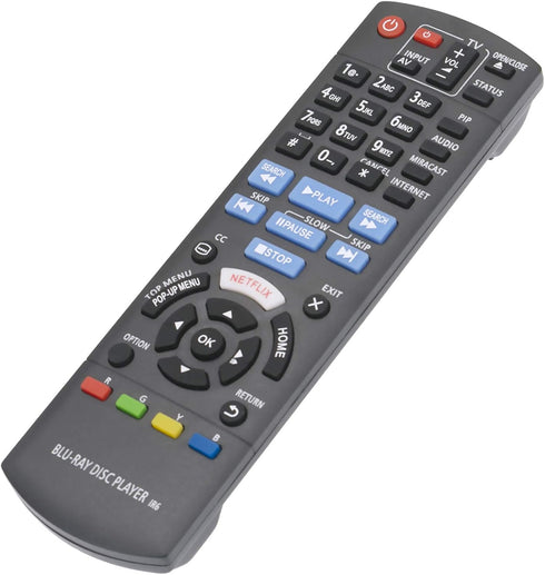 AIDITIYMI N2QAYB001023 New Replacement Remote fit for Panasonic Blu ray Player DMP-BDT27 DMP-BD903 DMP-BDT280 DMP-BD94 DMP-BDT270 DMP-BDT271 DMP-B...