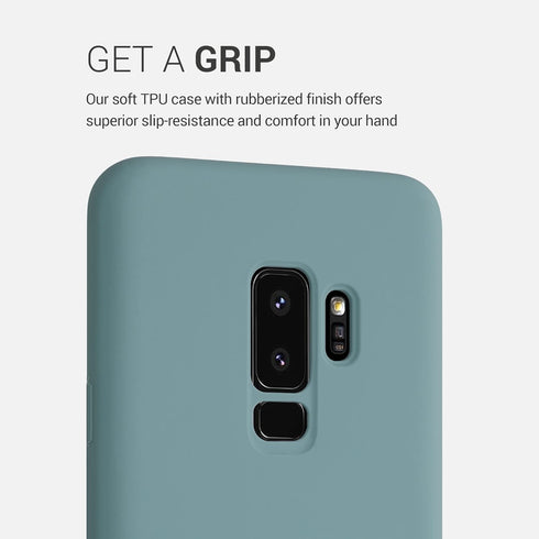kwmobile Case Compatible with Samsung Galaxy S9 Plus Case - TPU Silicone Phone Cover with Soft Finish - Arctic Night...