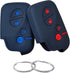 Silicone Rubber Key Fob Cover Compatible with 2005-2017 Lexus CT200h ES350 GS300 GS350 GS430 GS450h GS460 is F IS250 IS350 LS460 LS600h LX570 RX35...