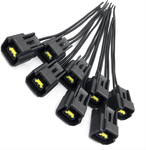 8pcs Ignition Coil Connector Plug Pigtail Harness with Wires Compatible with Fo-rd F-150 F-250 F-350 E-150 E-250 E-350...