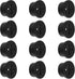 12pcs Cable Cord Grommet 3/4 Inch, Wire Cable Grommet Hole Cover with Storage Case, Rubber Cords and Cables Organizer for Desk Wire Holders for De...