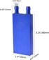 Aluminum Water Cooling Block for CPU Graphics Radiator Heatsink 40x 80mm Blue...