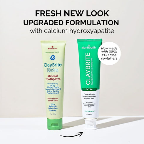 Claybrite Extra Strength Toothpaste, 4 Ounce...