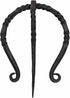 Hand Forged Pennanular Viking Brooch "The Ranger’s" Cloak Pin Medieval Functional Handmade Curled Ends Cloak Pin Cosplay Costume Dress Up Historic...