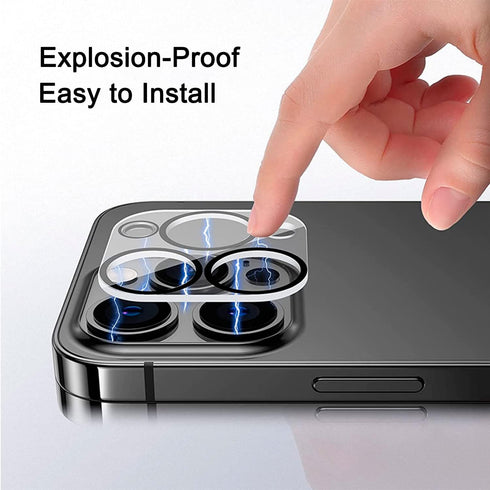 2 Pack Matte Privacy Screen Protector for iPhone 14 Pro Max + 2 Pack Camera Lens Protector, Anti-Spy Anti-Glare Full Coverage Scratch Resistant 9H...