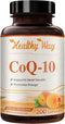 Coenzyme Q10 200mg CoQ10 Supplement -Once Daily CoQ10 200mg Powder Capsules for Heart Health, Antioxidant & Energy Support -Non-GMO, Quick Absorpt...