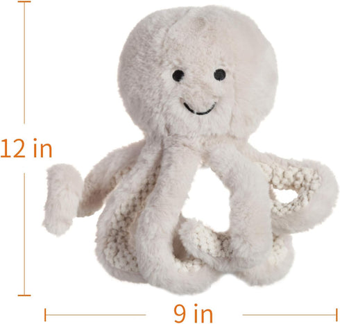 Apricot Lamb Ocean Animals Toys Plush Beige Octopus Sea Stuffed Animal Soft Cuddly Perfect for Boys & Girls 12 Inches...