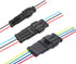 30Pcs/Pack (2 + 3 + 4 Pin Way) 16AWG Car Male & Female Waterproof Electrical Connectors Plug Socket Kit With 10cm Wire 1.5mm Series Terminal Conne...