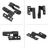 Wiper Blade Adapter, 2 Set of Car Windshield Wiper Arm Adapter, Universal Black Automotive Wiper Adapter with Mounting Screws...