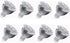 JKLcom 4W LED MR16 Bulbs 12V 4W LED Spotlight Bulb for Landscape Track Light, MR16 GU5.3 Base,12 Volt,4W(35W Equivalent Halogen Replacement),Warm ...