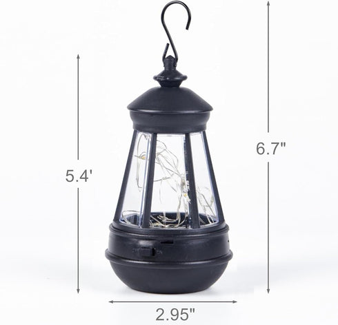 Solar-lantern Waterproof Lights Replacement - Garden Decor Outdoor Lighting Decorative Patio Lighting Solar Replacement (mini lantern 2pack (fairy...