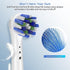 Replacement Toothbrush Heads for Oral B Braun, 12 Pack Professional Electric Toothbrush Heads, Precision Clean Brush Heads Refill Compatible with ...