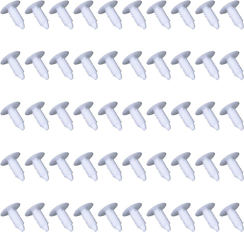 50PCS Lawn Chair Rivets Plastic Nylon Snap Fasteners for Furniture Shelf Tree Rivets Christmas Tree Rivets Spiked Rivets Used for Yard Binding Fas...