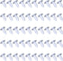 50PCS Lawn Chair Rivets Plastic Nylon Snap Fasteners for Furniture Shelf Tree Rivets Christmas Tree Rivets Spiked Rivets Used for Yard Binding Fas...