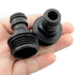 10pcs Garden Hose Quick Connect Male Threads 3/4 Inch Quick Release Hose Connector for Garden Tubing Drip Irrigation Watering System, Black...
