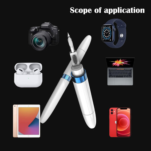 Airpod Cleaner Kit,Cleaning Pen 4 in 1 Multi-Function Cleaner Set Tool Soft Brush for Computer/Camera/Phone Accessories for Gifts......