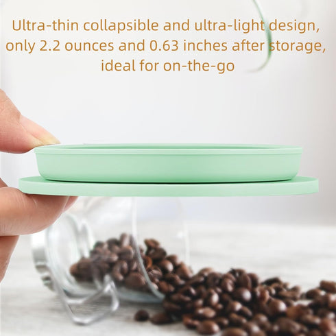 2-Packs Paperless Collapsible Travel Pour Over Coffee Dripper Kit Portable Coffee Filter - Travel Pour Over Coffee Maker Camping - Reusable Coffee...