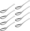 Soup Spoons High Grade 18/10 Stainless Steel 6.5" Soup Spoon,Table Spoons MAODUV Dinner Spoons Thick Heavy-weight Ladle Spoons,Dishwasher Safe (8 ...
