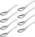 Soup Spoons High Grade 18/10 Stainless Steel 6.5" Soup Spoon,Table Spoons MAODUV Dinner Spoons Thick Heavy-weight Ladle Spoons,Dishwasher Safe (8 ...