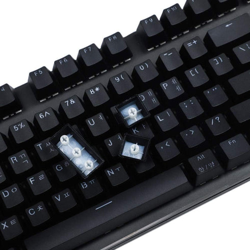 YMDK 108 Korean Double Shot PBT Shine Through OEM Profile Keycap Set Suitable for Cherry MX Switches Mechanical Keyboard?Only keycap?...
