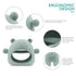 Baby Teether Toy, 2pk Food Grade Silicone Teething Toys for 3-12 Months, BPA Free, Cute Bear Design for Soothing Gums, Easy to Hold...