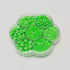 Chenkou Craft 3000PCS 1 Box Neon Green Round Flatback Imitation Half Pearls Bead Loose Beads Gem (Neon Green Half Ball)...