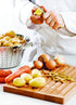 Linden Sweden Soft Grip Peeler - Gray | Rust Resistant Vegetable Peeler with Ergonomic Handle for Safety and Control | Dishwasher Safe Potato Peel...