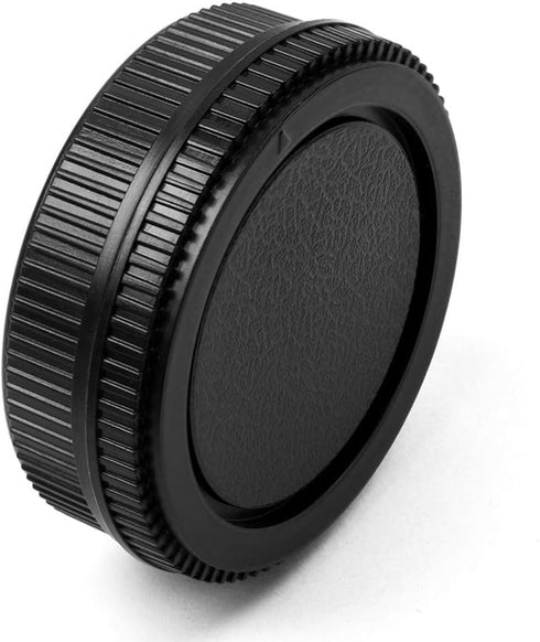 Camera Body Cap and Lens Rear Cap Cover Replacement Set for Olympus OM Mount Cameras and Lens,2 Sets...