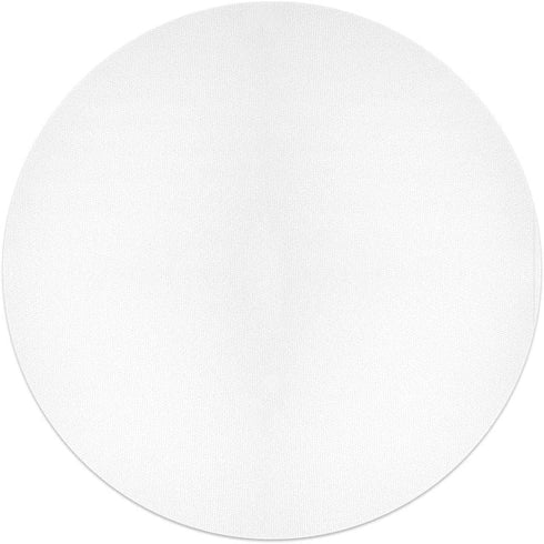 WIRESTER White Absorbent ROUND Fabric Felt Neoprene Sublimation Blank Car Coasters for Drinks (2.87 inches), 10 pcs Set...