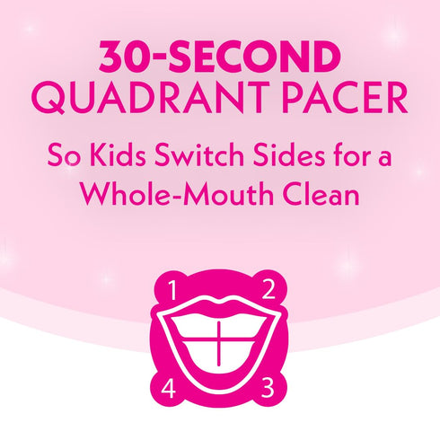 Spinbrush Kids Electric Toothbrush, Shimmery Sparkle, Battery-Powered...