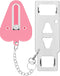Portable Door Lock,Heavy Duty Hotel Travel Door Lock for Additional Safety and Privacy for Hotel,Apartment, Home, Bedroom, School and Prevent Unau...