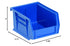 QUANTUM STORAGE SYSTEMS K-QUS210BL-8 8-Pack Ultra-Stack and Hang Bins, 5-3/8" x 4-1/8" x 3", Blue...