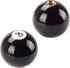 Black 8 Billiard Style Manual Stick Shift Knob with Adapter Universal Fit for Acura Honda Infiniti Lexus Mazda Mitsubishi Nissan Scion Subaru Toyo...