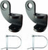 Bike Trailer Coupler 12.2MM Steel Hitch for Burley Trailers Replacement Connector (90° Hitch (2Pack))...