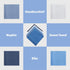 Giantree 5 Pcs Cotton Handkerchiefs for men, Classic Pocket Squares Set Soft Mens Hankies Handkerchiefs 15.8" x 15.8" 5 Colors...