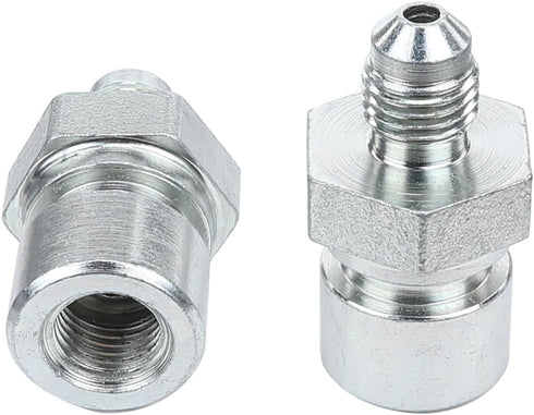 2PCS -3 AN to 3/16" Inverted Flare Brake Line Fitting Adapter...