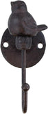YukaBa 520013 Songbird Wall Hook, Brownish Black (Bird-1Pack)...