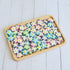 100 Pcs Mulberry Paper Flowers 30x30mm Mini Paper Flowers Scrapbooking Wedding DIY Craft Supplies Card...