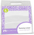 More of Me to Love Cotton and Viscose Blend Tummy Liner (3-Pack) (Large, White)...