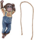 TOPINCN Swinging Monkey Outdoor Statue Ceremony Supplies Unity Candles Ornament, Tree Hanging Sculpture Animal Figurines for Garden Lawn Patio Yar...