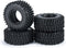 4PCS 1.0" Crawler Tires Rubber Wheel Tires for 1/24 Axial SCX24 90081 AXI00001 AXI00002 AXI00005 AXI00006 RC Crawler Car (54mm)...