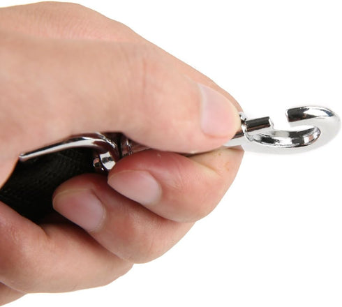 Nylon Dog Training Leash, Traction Rope, 4Ft /5 Foot /6 Feet Long, 5/8 inch 3/4 Inch 1 Inch Wide, for Small and Medium Dogs (1'' x 12 FT, Black)...