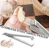 Fish Bone Tweezers Set, Stainless Steel Tweezer Peeling Clip, Garlic Tweezer Peeler Skin Remover Tool Precision Grip for Cooking Food Design Styli...