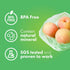 Green, Reusable Food Storage Bag, 16.44" 20.6" 10bags, Keep Fresh Produce Bags, Food Saver Storage for Fruits, Vegetables, BPA FREE, Plastic Bread...
